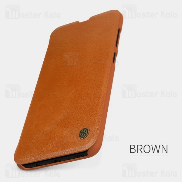 کیف چرمی نیلکین سامسونگ Samsung Galaxy A70s Nillkin Qin Leather Case