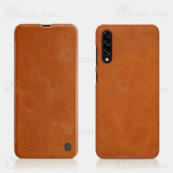 کیف چرمی نیلکین سامسونگ Samsung Galaxy A70s Nillkin Qin Leather Case