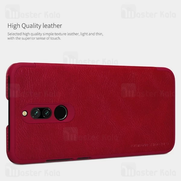 کیف چرمی نیلکین شیائومی Xiaomi Redmi 8 Nillkin Qin Leather Case