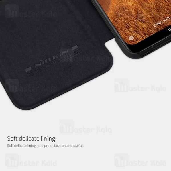 کیف چرمی نیلکین شیائومی Xiaomi Redmi 8 Nillkin Qin Leather Case