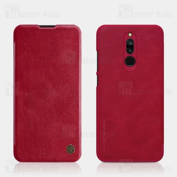 کیف چرمی نیلکین شیائومی Xiaomi Redmi 8 Nillkin Qin Leather Case