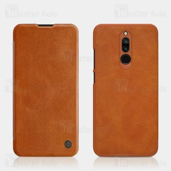 کیف چرمی نیلکین شیائومی Xiaomi Redmi 8 Nillkin Qin Leather Case