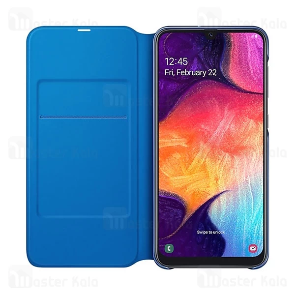 کیف هوشمند اصلی سامسونگ Samsung Galaxy A50 Wallet Cover EF-WA505PBEGWW