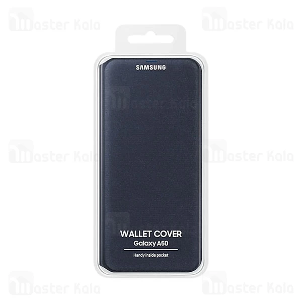 کیف هوشمند اصلی سامسونگ Samsung Galaxy A50 Wallet Cover EF-WA505PBEGWW
