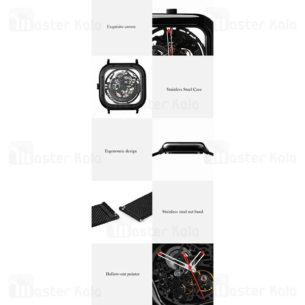 ساعت مکانیکی شیائومی Xiaomi CIGA Design Men Automatic Mechanical Watch + بند چرمی
