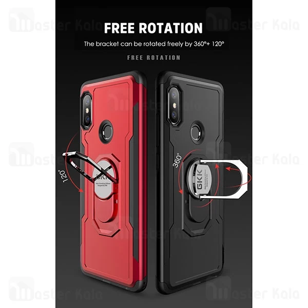 گارد محافظ انگشتی شیائومی Xiaomi Redmi Note 6 Pro GKK Armor Ring