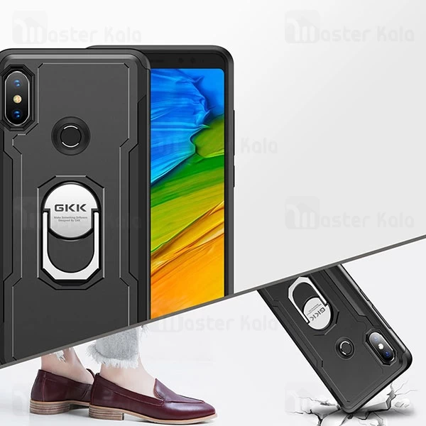 گارد محافظ انگشتی شیائومی Xiaomi Redmi Note 6 Pro GKK Armor Ring