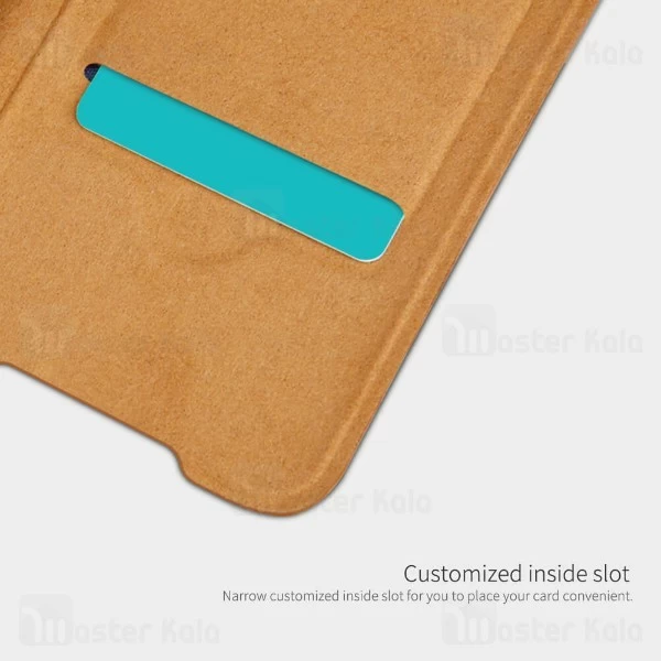 کیف چرمی نیلکین شیائومی Xiaomi Mi CC9 Pro / Mi Note 10 / Mi Note 10 Pro Nillkin Qin Leather Case