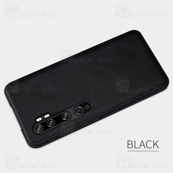 کیف چرمی نیلکین شیائومی Xiaomi Mi CC9 Pro / Mi Note 10 / Mi Note 10 Pro Nillkin Qin Leather Case