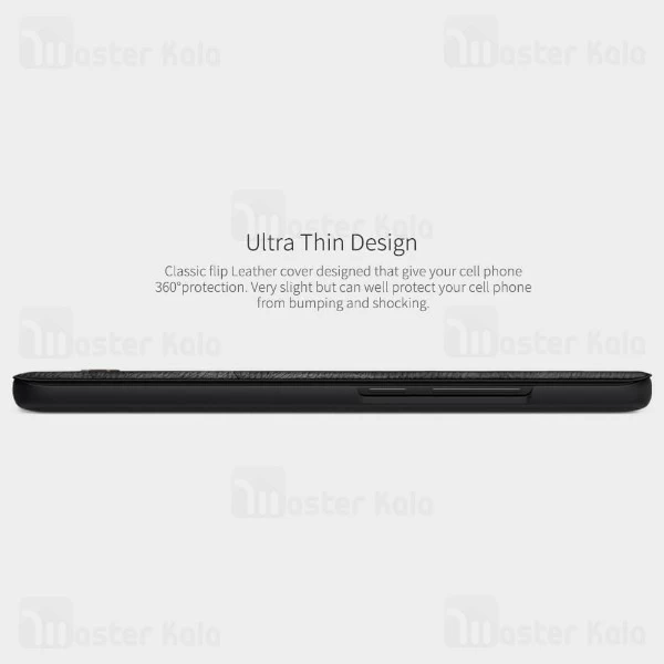 کیف چرمی نیلکین شیائومی Xiaomi Mi CC9 Pro / Mi Note 10 / Mi Note 10 Pro Nillkin Qin Leather Case