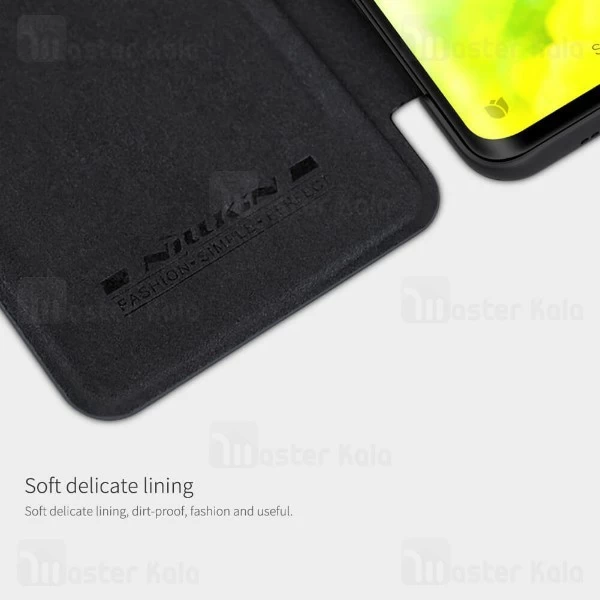 کیف چرمی نیلکین شیائومی Xiaomi Mi CC9 Pro / Mi Note 10 / Mi Note 10 Pro Nillkin Qin Leather Case