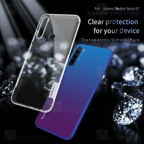 قاب ژله ای نیلکین شیائومی Xiaomi Redmi Note 8T Nillkin Nature TPU