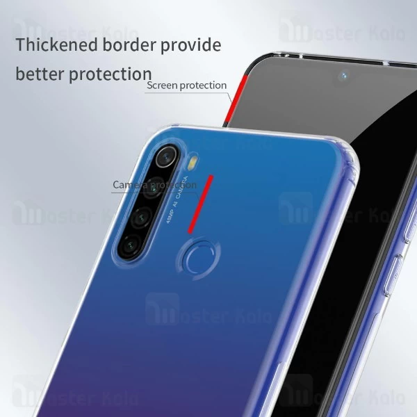 قاب ژله ای نیلکین شیائومی Xiaomi Redmi Note 8T Nillkin Nature TPU