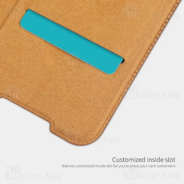 کیف چرمی نیلکین شیائومی Xiaomi Redmi Note 8T Nillkin Qin Leather Case