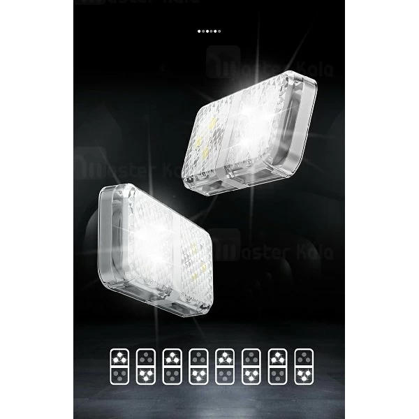 پک دوتایی چراغ خطر درب اتومبیل بیسوس Baseus Door open warning light CRFZD-01