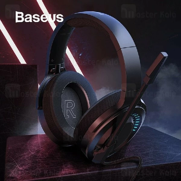 هدفون سیمی بیسوس Baseus D05 GAMO Immersive Virtual 3D Game headphone NGD05-01 طراحی گیمینگ