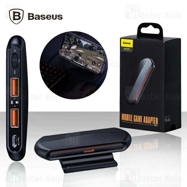 مبدل اتصال موس و کیبورد به موبایل Baseus GAMOMobile Game GMGA01-01 دارای استند