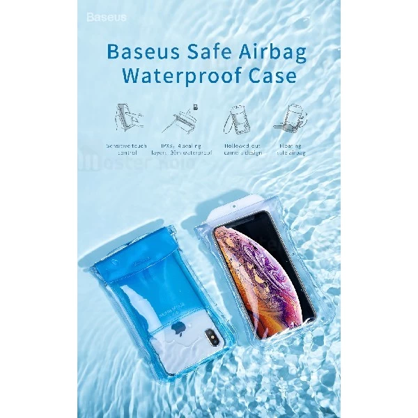 کیف ضد آب بیسوس Baseus Safe Airbag Waterproof Case ACFSD-C01 دارای بند آویز