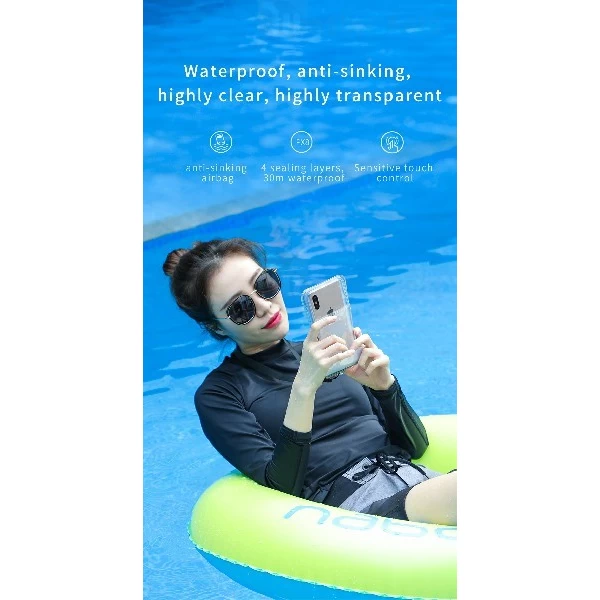 کیف ضد آب بیسوس Baseus Safe Airbag Waterproof Case ACFSD-C01 دارای بند آویز