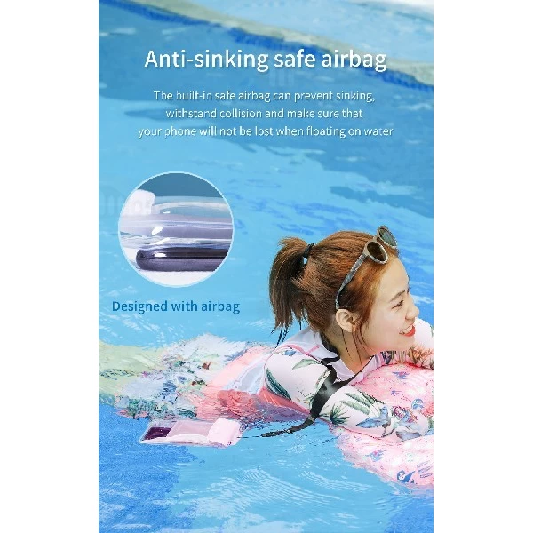 کیف ضد آب بیسوس Baseus Safe Airbag Waterproof Case ACFSD-C01 دارای بند آویز