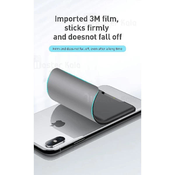 جا کارتی بیسوس Baseus back stick silicone card bag ACKD-A0G مناسب پشت گوشی