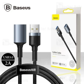 کابل افزایش طول USB بیسوس Baseus Cafule Cable USB3.0 Male To Female CADKLF-B0G طول 1 متر توان 2 آمپر