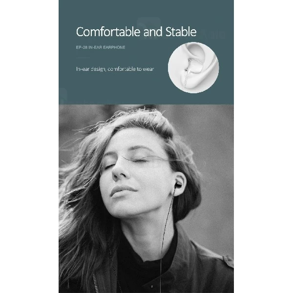 هندزفری سیمی یوسمز Usams EP-28 IN-Ear Earphone