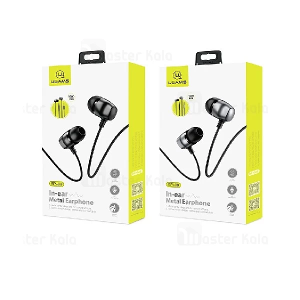هندزفری سیمی یوسمز Usams EP-36 IN-Ear Metal Earphone