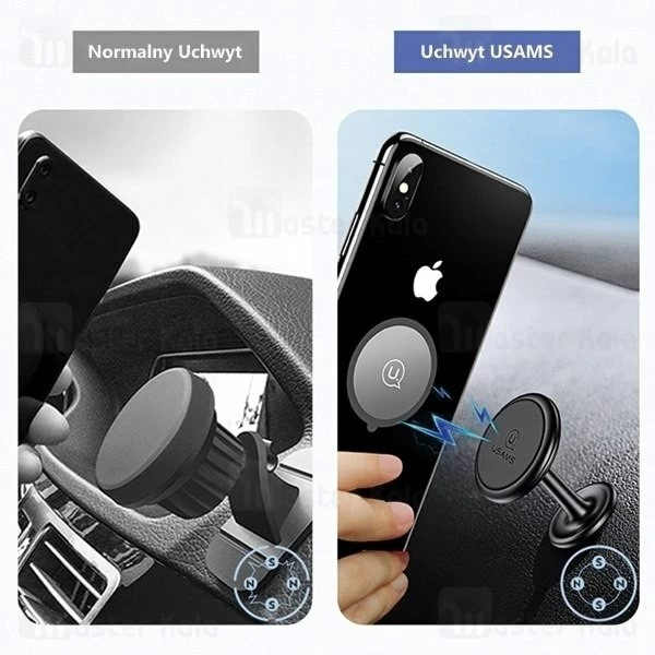 پایه نگهدارنده و هولدر آهنربایی یوسمز Usams US-ZJ049 Lead-Tu Magnet Holder