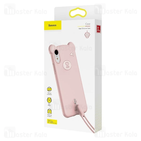قاب فانتزی بیسوس آیفون Apple iPhone XR Baseus Bear Silicone WIAPIPH61-BE04