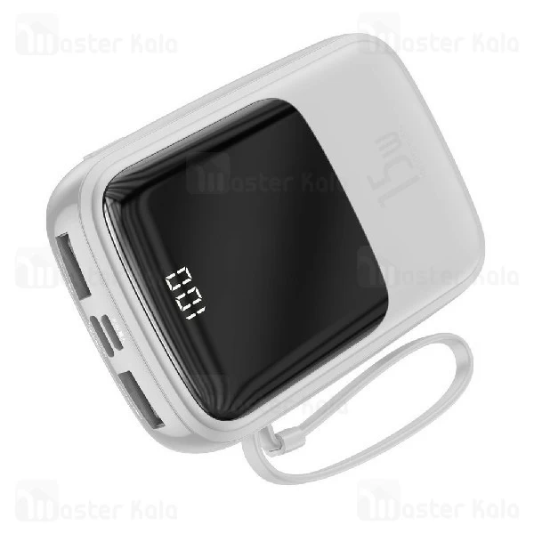 پاوربانک 10000 بیسوس Baseus Qpow Digital Display PPQD-B02 توان 3 آمپر