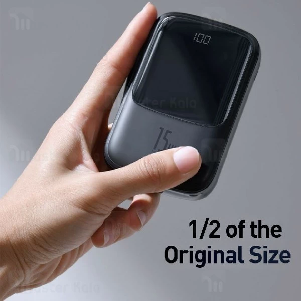 پاوربانک 10000 بیسوس Baseus Qpow Digital Display PPQD-B02 توان 3 آمپر