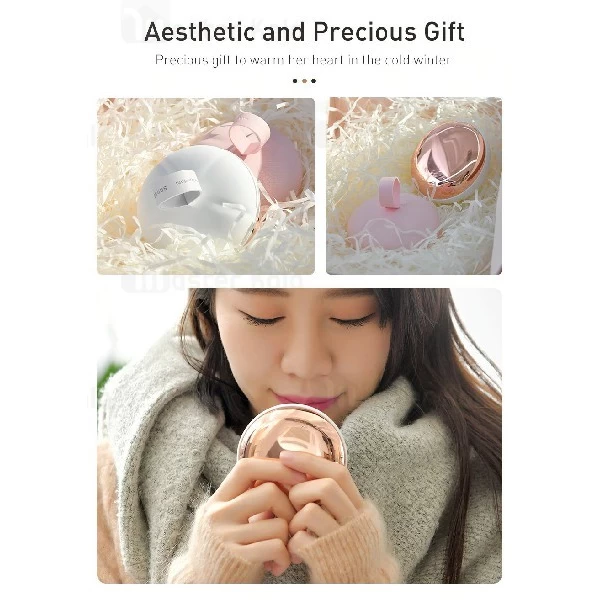 گرم کن دستی بیسوس Baseus Spongebob Skin Care Hand Warmer ACHMB-02 + پاوربانک