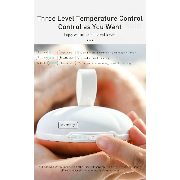 گرم کن دستی بیسوس Baseus Spongebob Skin Care Hand Warmer ACHMB-02 + پاوربانک