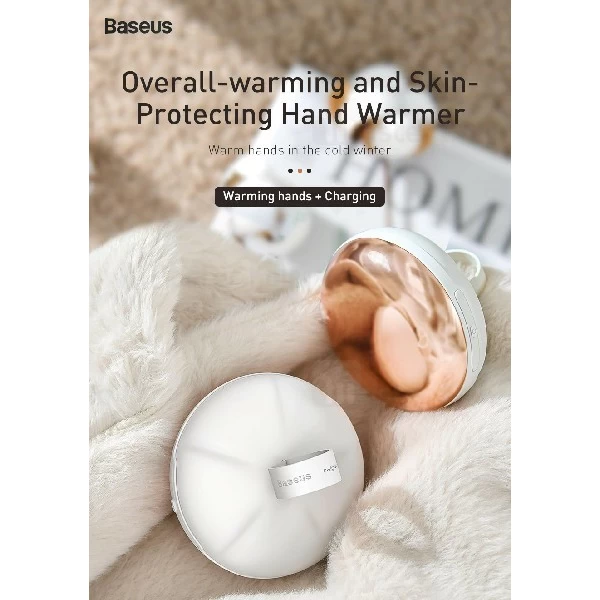 گرم کن دستی بیسوس Baseus Spongebob Skin Care Hand Warmer ACHMB-02 + پاوربانک