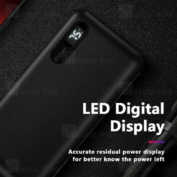 پاوربانک 20000 فست شارژ مک دودو Mcdodo MC-694 QC3.0 Digital Display