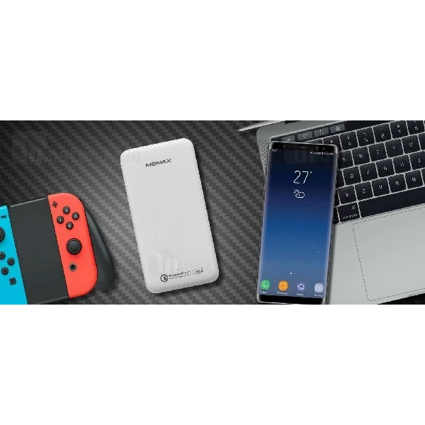 پاوربانک 10000 فست شارژ مومکس Momax IP65 iPower minimal PD QC3.0 توان 3 آمپر