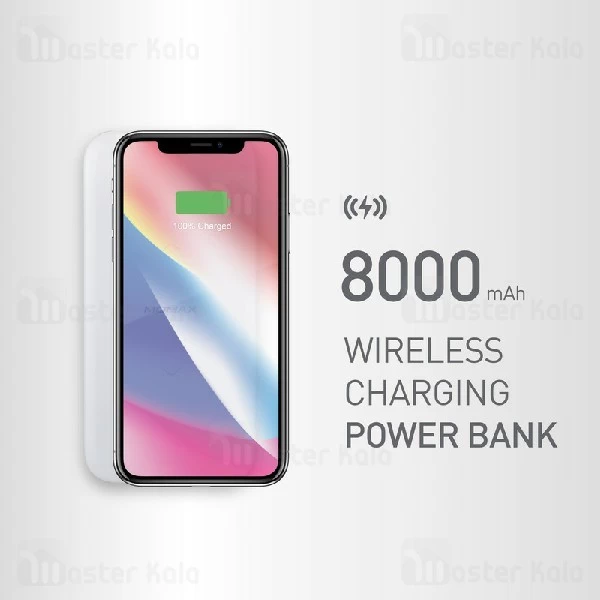 پاوربانک وایرلس 8000 مومکس Momax IP99 Q Power Pro QC3.0 دارای داک شارژ و فست شارژ