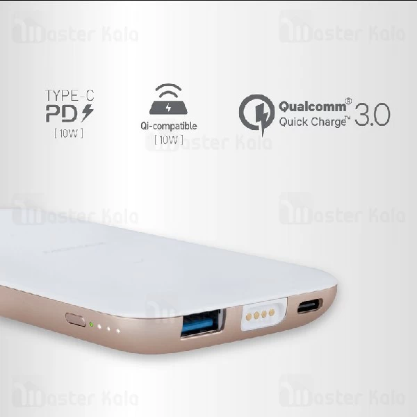 پاوربانک وایرلس 8000 مومکس Momax IP99 Q Power Pro QC3.0 دارای داک شارژ و فست شارژ