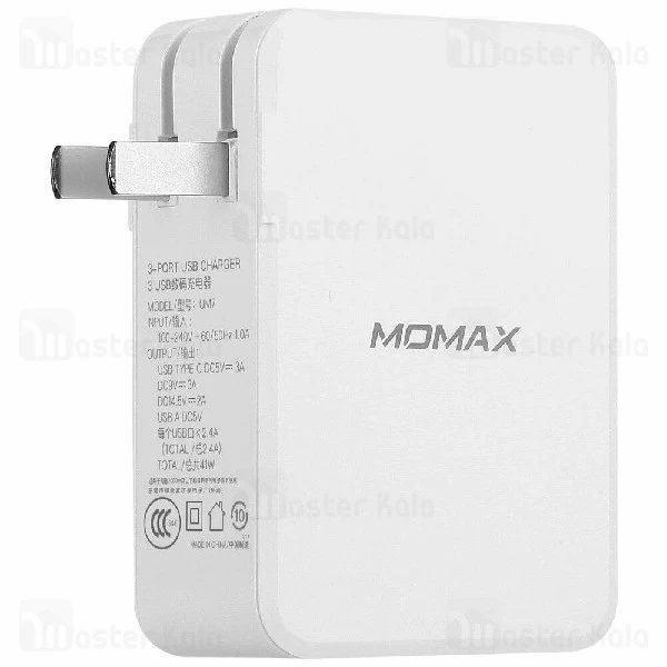 شارژر دیواری فست شارژ Momax UM7 U BULL Type-C PD Charger با توان 41 وات