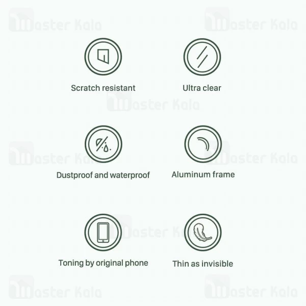 محافظ لنز دوربین فلزی نیلکین آیفون Apple iPhone 11 Nillkin CLRFilm Camera 