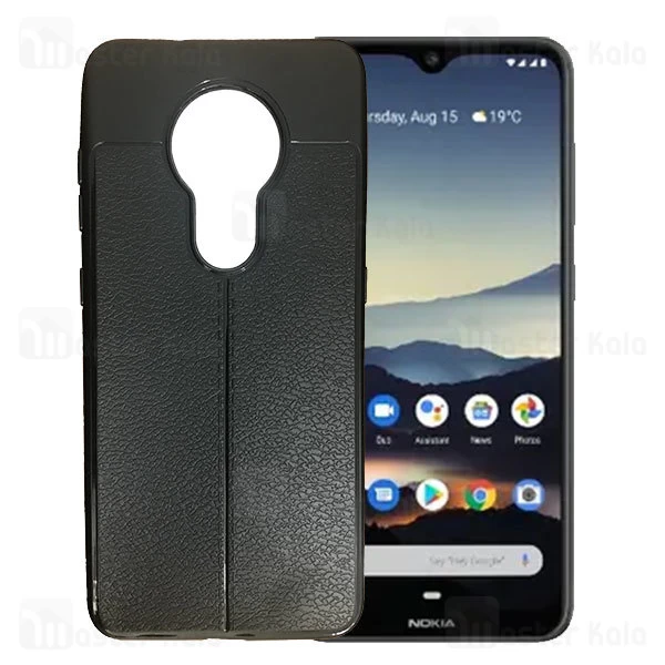 قاب محافظ ژله ای طرح چرم نوکیا Nokia 6.2 / 7.2 AutoFocus Jelly Case