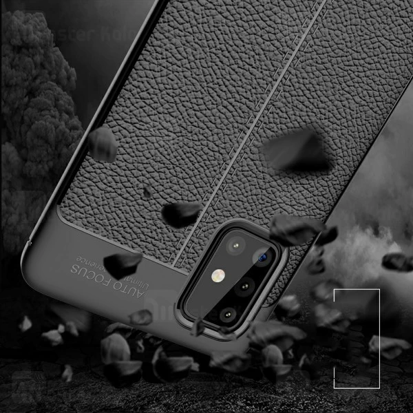 قاب طرح چرم Samsung Galaxy A71 / A715 Auto Focus Jelly Case