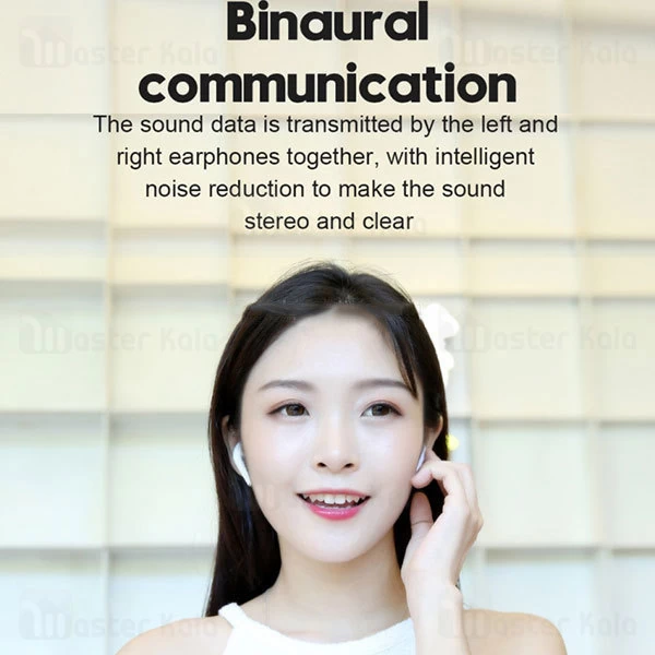 هدست بلوتوث دوتایی Joyroom T Series JR-T03S مناسب آیفون و اندروید