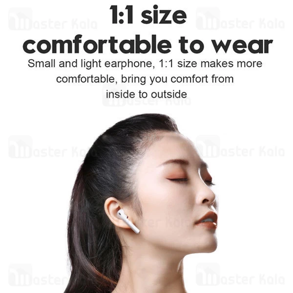 هدست بلوتوث دوتایی Joyroom T Series JR-T03S مناسب آیفون و اندروید