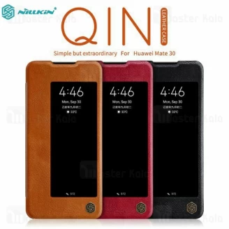 کیف چرمی هوشمند نیلکین هواوی Huawei Mate 30 Nillkin Qin Leather Case