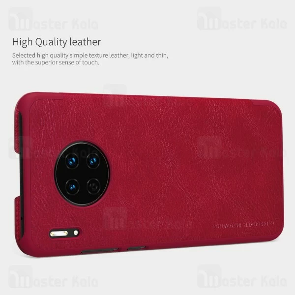 کیف چرمی هوشمند نیلکین هواوی Huawei Mate 30 Nillkin Qin Leather Case