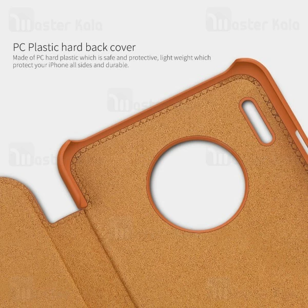 کیف چرمی هوشمند نیلکین هواوی Huawei Mate 30 Nillkin Qin Leather Case