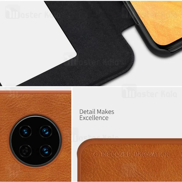 کیف چرمی هوشمند نیلکین هواوی Huawei Mate 30 Nillkin Qin Leather Case