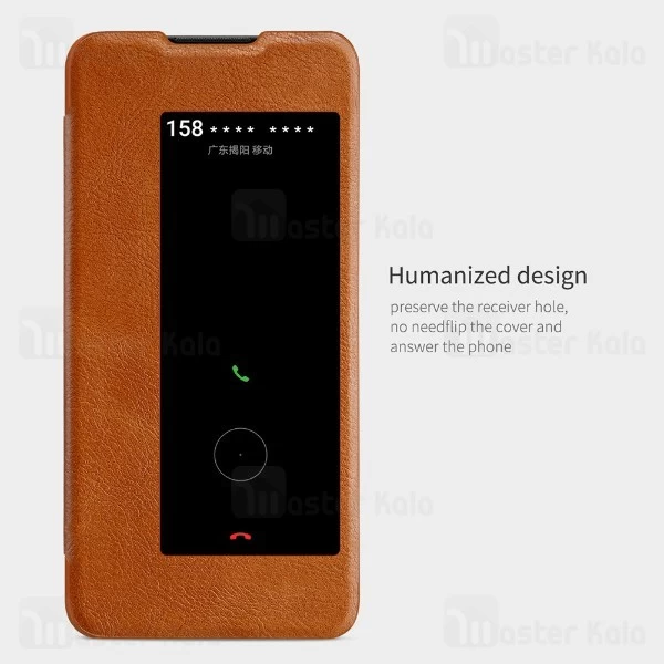 کیف چرمی هوشمند نیلکین هواوی Huawei Mate 30 Nillkin Qin Leather Case
